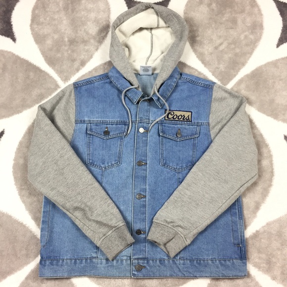 coors light denim jacket